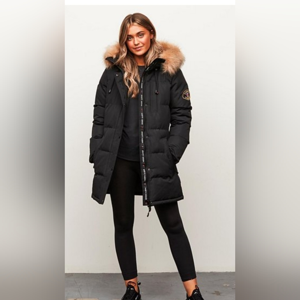 *Zavetti Canada Womens Goshawa Puffer Parka Jacket